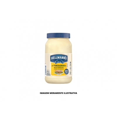 MAIONESE - HELLMANNS - 500g TRADICIONAL POTE